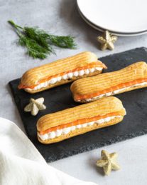 Éclairs saumon fumé