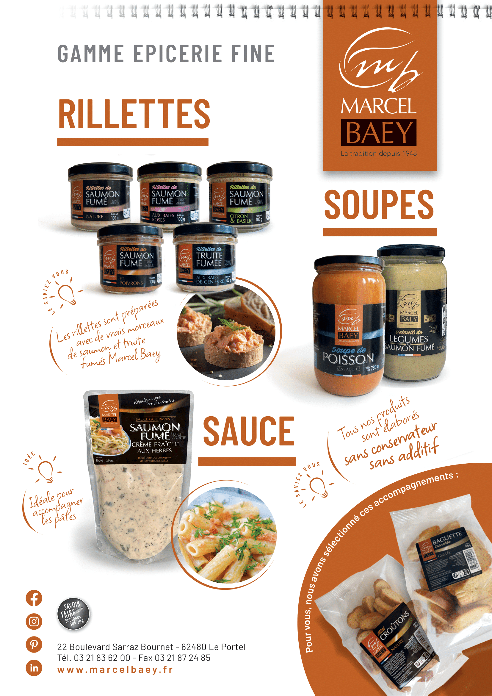 Gamme épicerie fine