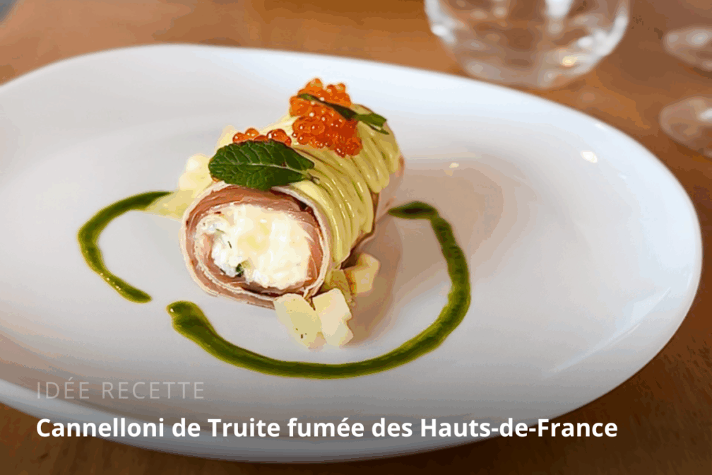 Cannelloni de Truite fumée des Hauts-de-France