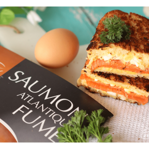 Grilled cheese saumoné​