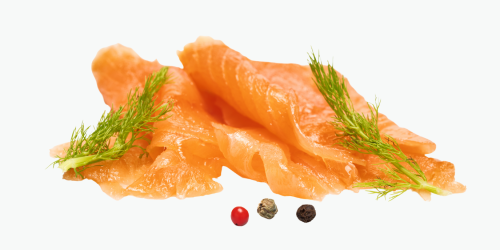 tranche saumon fumé