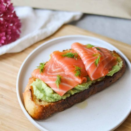 Toast saumon fumé Marcel Baey